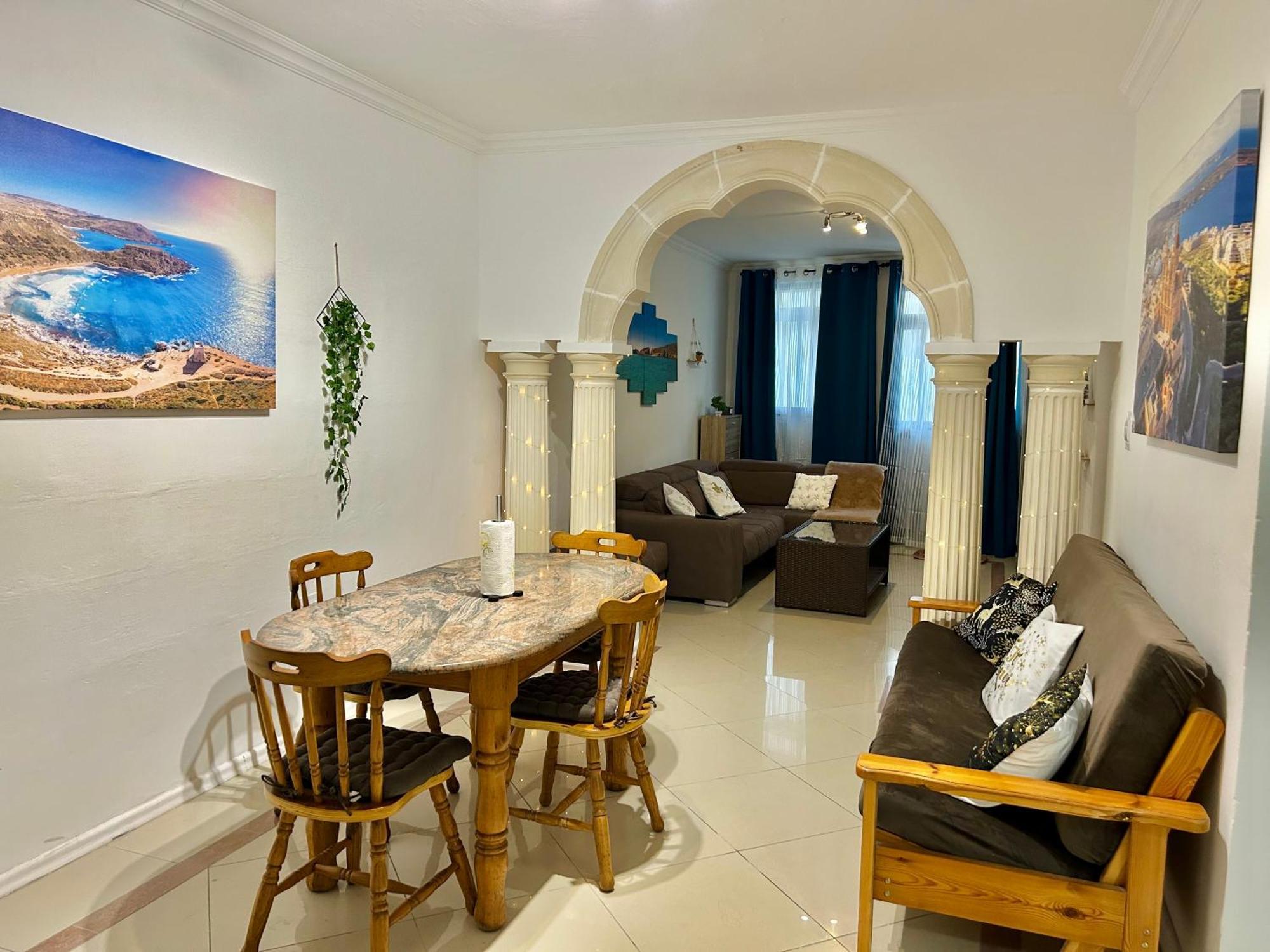 Beach Front 3-Bedroom Holiday Home Mellieħa Exterior foto